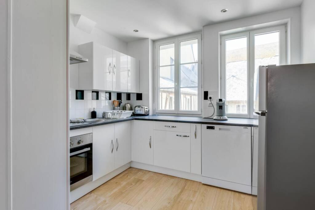 *** Le Refuge Dieppois *** Superbe Duplex Coeur De Ville Dieppe Luaran gambar